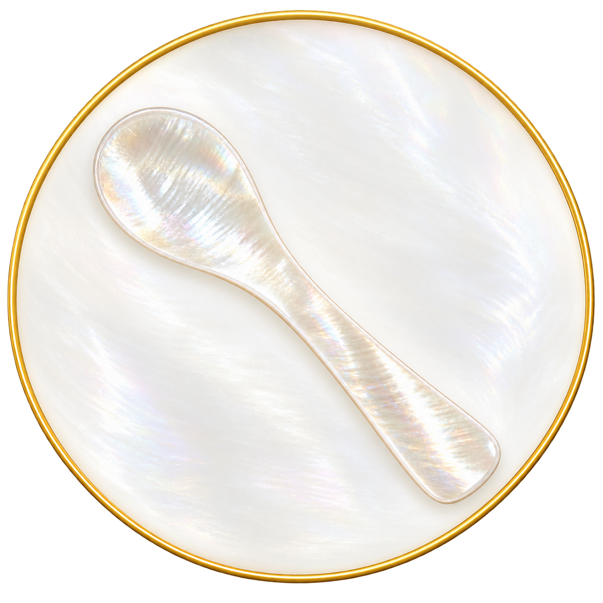 Handcrafted Mother of Pearl Serving Spoon