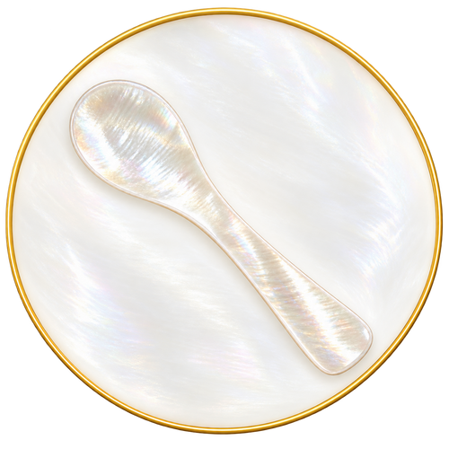 Handcrafted Mother of Pearl Serving Spoon