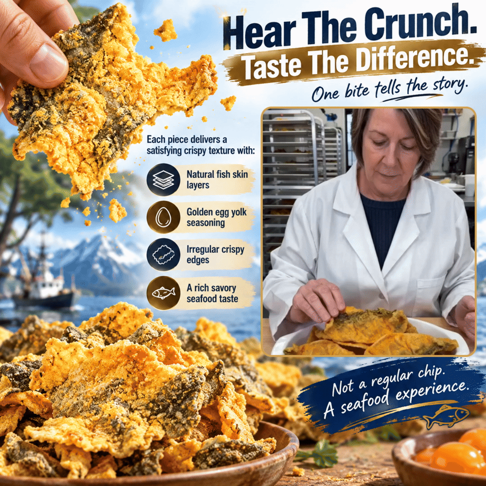 🐟 A Crunchy Protein Snack From The Ocean-ZP1