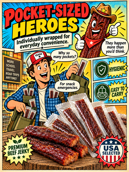🥩 Premium Tender Beef Jerky | High Protein, Slow-Crafted Meat Snack-June