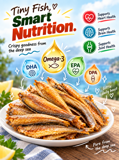 🐟 Happy Partner: Premium Deep-Sea Yellow Croaker Fillets | High-Quality Protein Snack 🌊✨-June