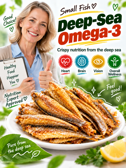 🐟 Happy Partner: Premium Deep-Sea Yellow Croaker Fillets | High-Quality Protein Snack 🌊✨-June