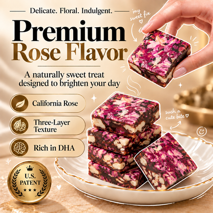🌹 Rose Walnut Fruit Bites™ — A Delicious Everyday Snack 🌰✨-June