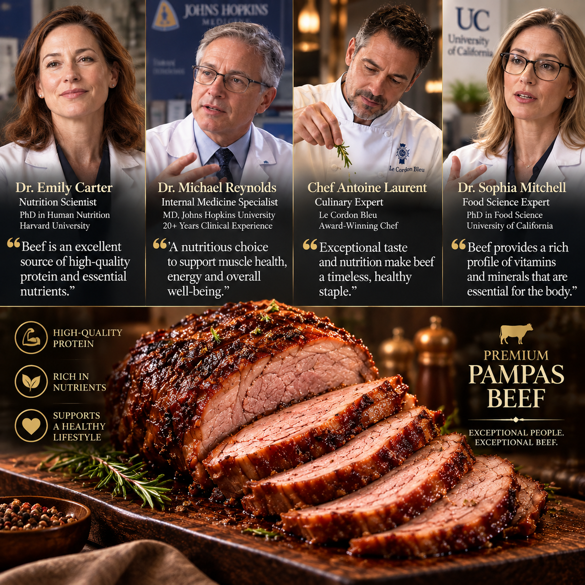🥩 PAMPAS ROYAL BEEF ✨ All‑Natural Ready‑to‑Eat Beef Jerky-June