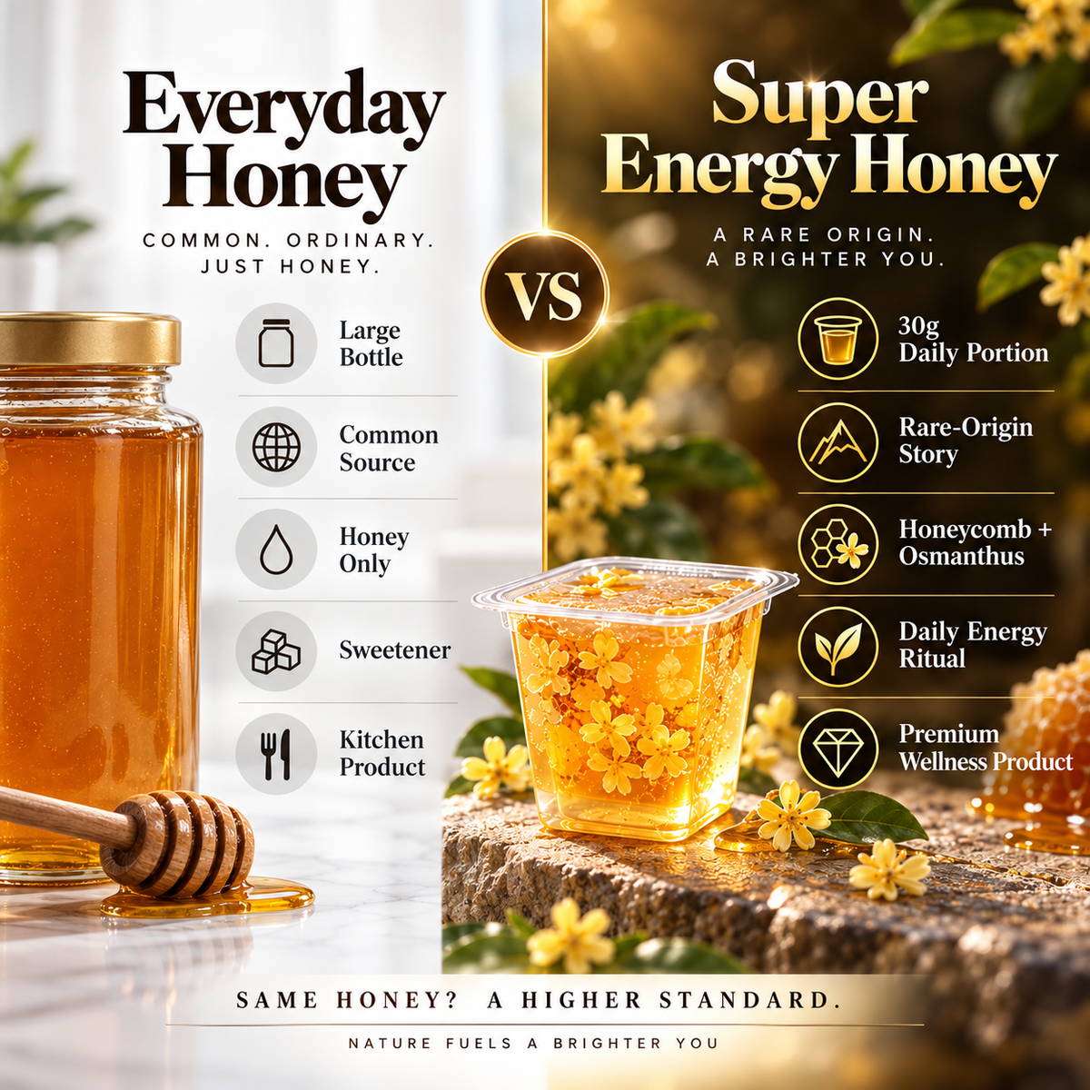 Daily Natural Energy Ritual from Rare Honey Sources-June