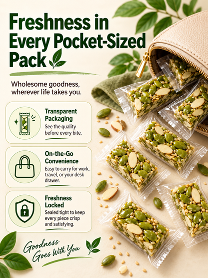😋 Pumpkin Seed Brittle | Natural Goodness 🌿 Simple Ingredients, Amazing Taste ✨-June