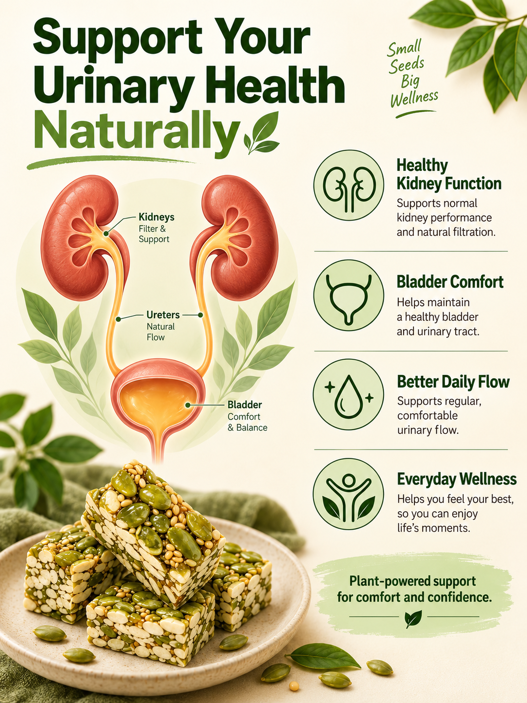 😋 Pumpkin Seed Brittle | Natural Goodness 🌿 Simple Ingredients, Amazing Taste ✨-June