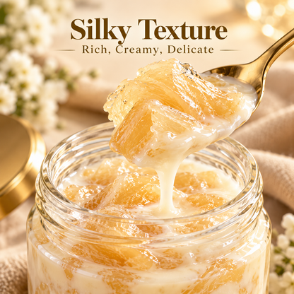 🥛 Icelandic Cod Fish Maw Creamy Milk Dessert 🐟- June