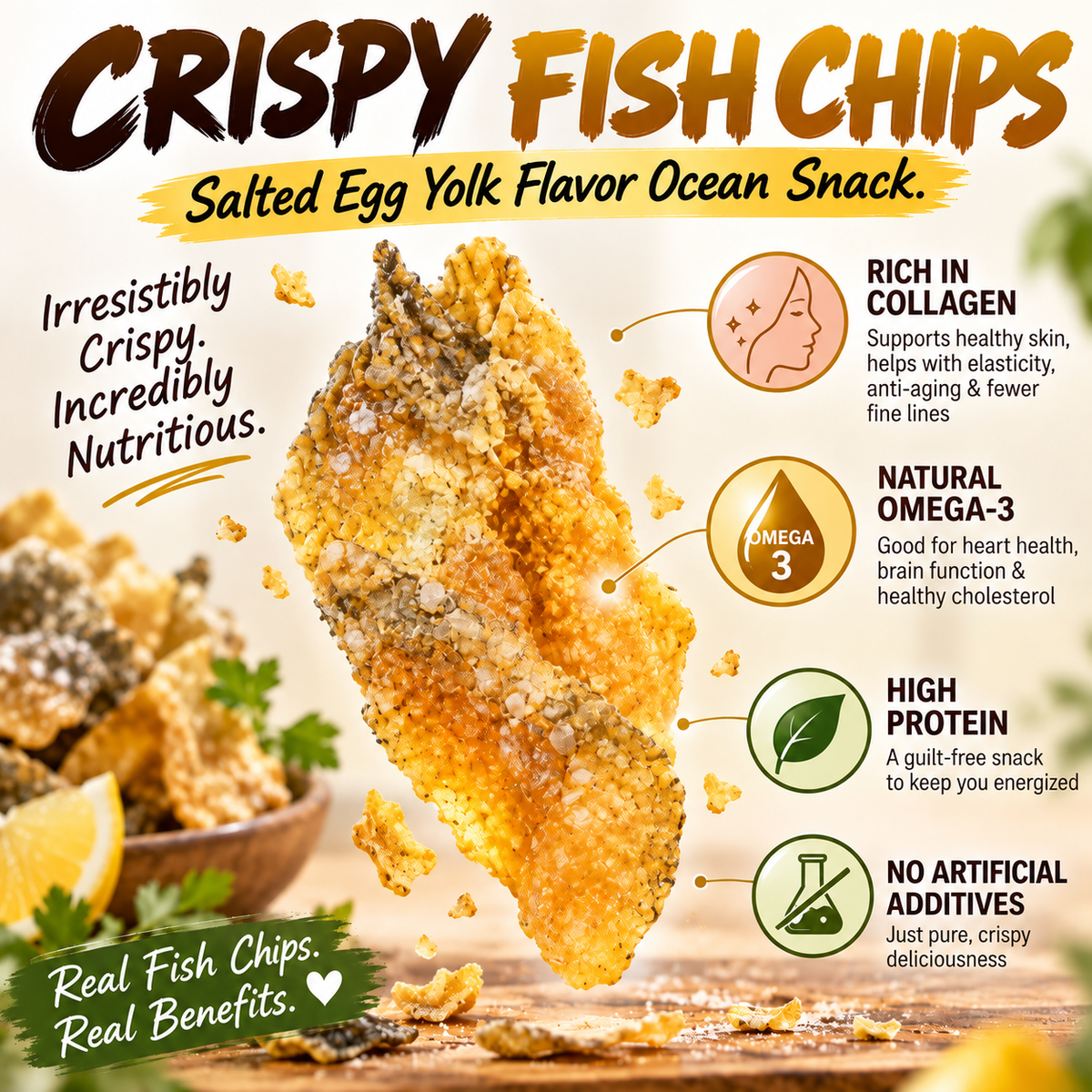 🐟 A Crunchy Protein Snack From The Ocean-ZP1