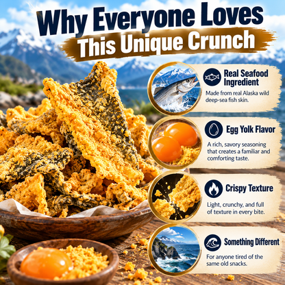 🐟 A Crunchy Protein Snack From The Ocean-ZP1