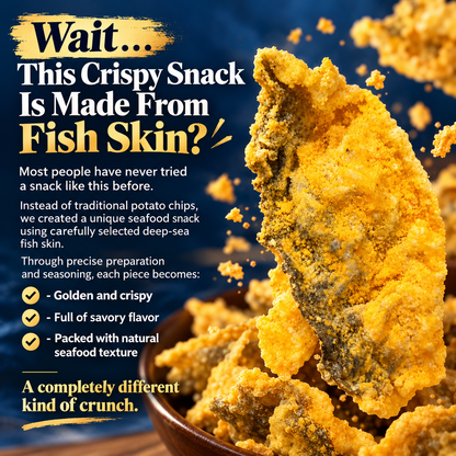 🐟 A Crunchy Protein Snack From The Ocean-ZP1