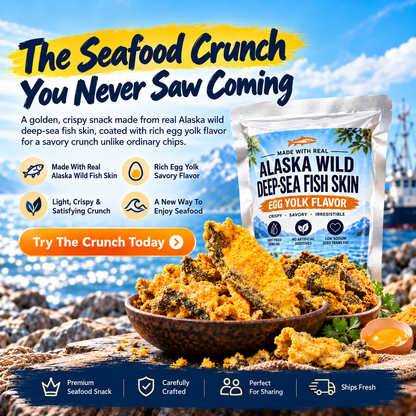 🐟 A Crunchy Protein Snack From The Ocean-ZP1