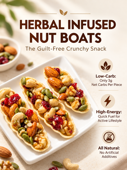 🌰 Premium Nut & Fruit Tarts™ — Handcrafted with Nuts, Fruits & Botanical Goodness- June