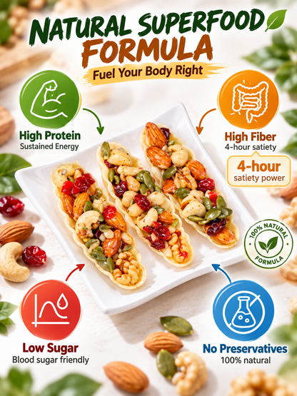 🌰 Premium Nut & Fruit Tarts™ — Handcrafted with Nuts, Fruits & Botanical Goodness- June