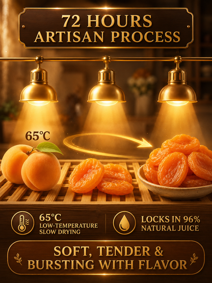 🍑 100% California Sun-Ripened Apricots – Premium Dried Fruit Snack, Naturally Sweet & Delicious ✨-June