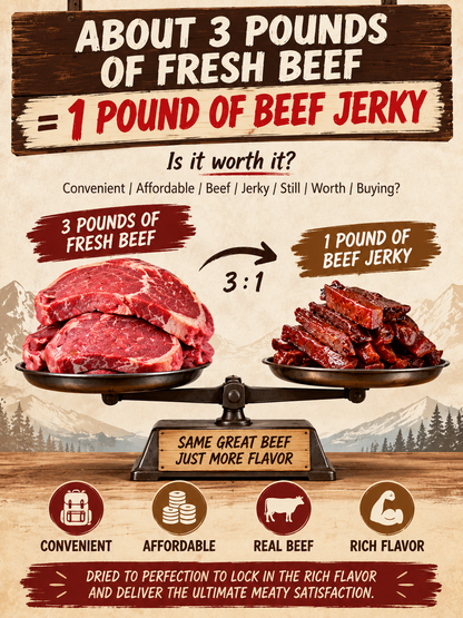 🥩 Premium Tender Beef Jerky | High Protein, Slow-Crafted Meat Snack-June