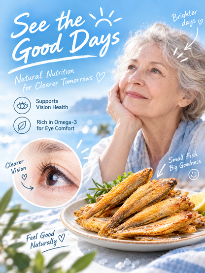 🐟 Happy Partner: Premium Deep-Sea Yellow Croaker Fillets | High-Quality Protein Snack 🌊✨-June