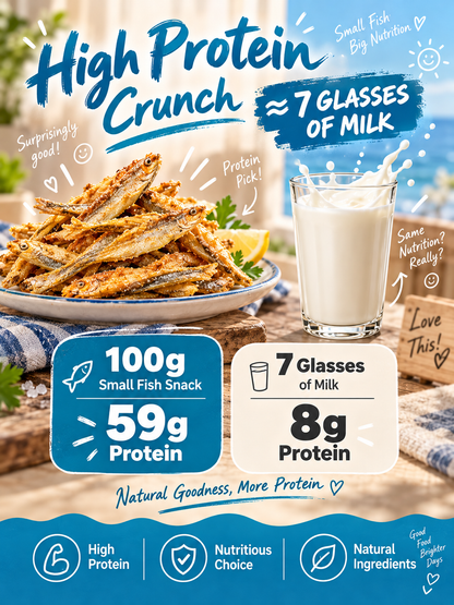 🐟 Happy Partner: Premium Deep-Sea Yellow Croaker Fillets | High-Quality Protein Snack 🌊✨-June