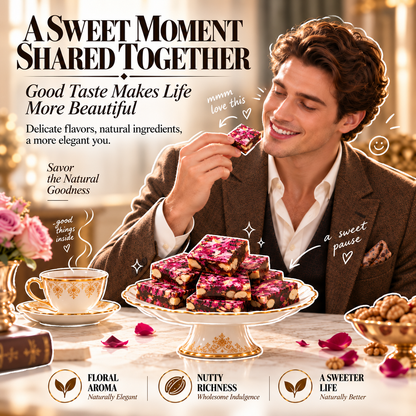 🌹 Rose Walnut Fruit Bites™ — A Delicious Everyday Snack 🌰✨-June