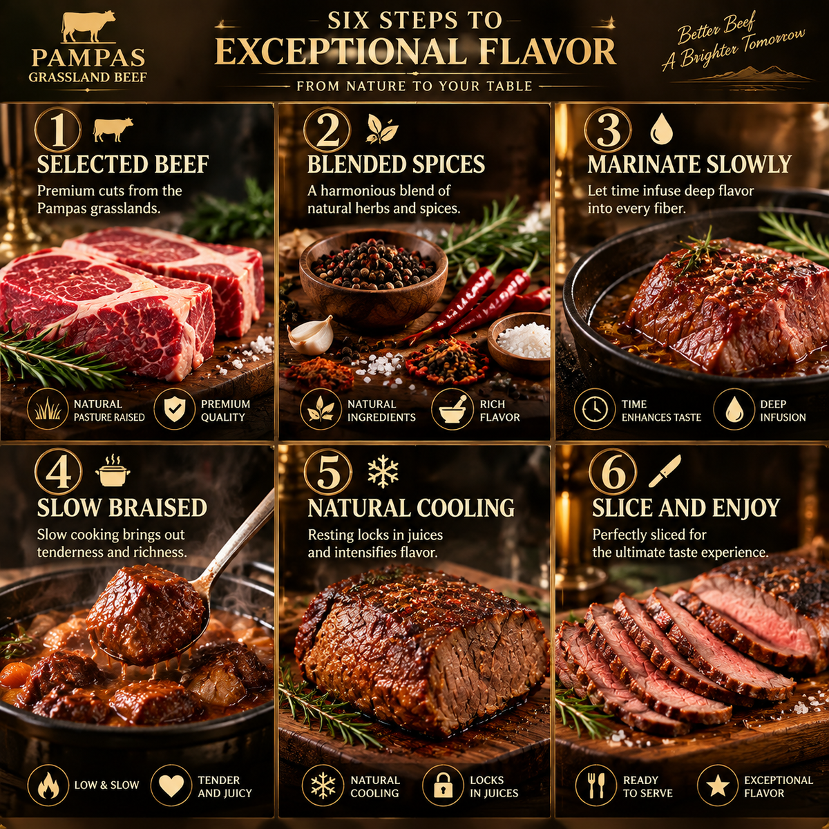 Slow down, and the meat flavor will deepen