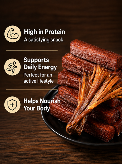 🥩 Premium Tender Beef Jerky | High Protein, Slow-Crafted Meat Snack-June