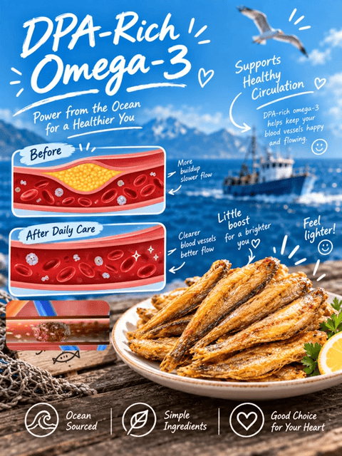 🐟 Happy Partner: Premium Deep-Sea Yellow Croaker Fillets | High-Quality Protein Snack 🌊✨-June