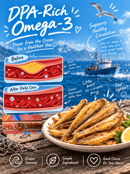 🐟 Happy Partner: Premium Deep-Sea Yellow Croaker Fillets | High-Quality Protein Snack 🌊✨-June